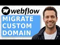 Webflow Tutorial - How To Migrate Custom Domain from WordPress to Webflow via GoDaddy