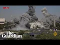 Download Lagu Israel launches strikes on Damascus as sectarian violence flares in southern Syria