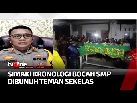 Tragis Pelajar SMP di Magelang Dibunuh Teman Sekolah