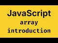 Arrays in JavaScript - JavaScript Course 2026