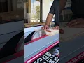 Lagu SawStop Table saw hotdog test in slow motion from IWF and Rockler event