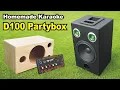Download Lagu DIY  homemade  bluetooth karaoke party box speaker using d100 amplifier JBL