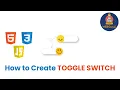 How to create toggle switch using HTML5 with custom CSS JS How to create toggle switch