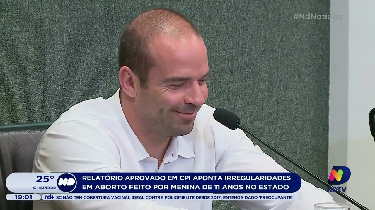 Relatório aprovado em CPI aponta irregularidades em aborto feito por menina de 11 anos em SC