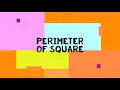 Math 2 Code with Python - Perimeter Of Square