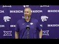 Kansas State DB coach Jeremiah Johnson press conference Feb 19