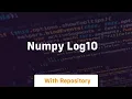 numpy log10