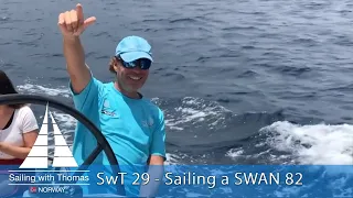 Sailing a SWAN 82 and behind the scenes on this photo shoot- SwT 29