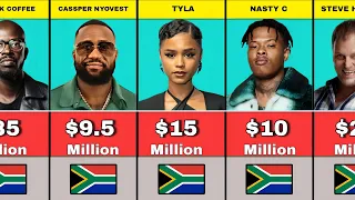 50 richest musicians in south africa and their net worth 2025