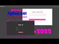 PYTHON Make modern GUI using create py ttkthemes