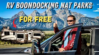 FREE RV Boondocking – in USA’s most popular NAT Parks ✨RV LIVING EP188