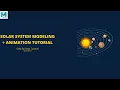 Solar System Modeling Animation Tutorial in 3D Maya 7 Min I Lets Animate