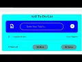 To-Do List Coding Ninja Skill Test project