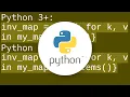 Reverse invert a dictionary mapping