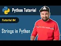 Python Tutorial - 4 Python Tutorial For Beginners In Hindi String in Python