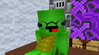 Mikey and JJ Got Smarter - Maizen Minecraft Animation
