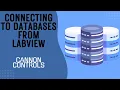 Connecting to Databases from LabVIEW