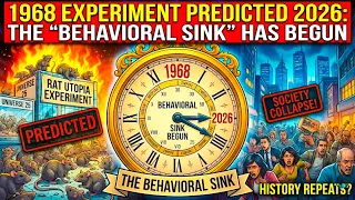1968 Experiment Predicted 2026: The "Behavioral Sink" Has Begun