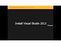 C Tutorial for Beginners 2 Install Visual Studio Express 2013 for Windows Desktop