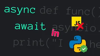 asyncio in Python -