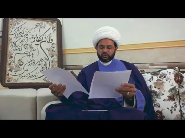 ⁣رواية جداً جداً جميلة :- سماحة الشيخ مهدي الطرفي