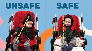 Perfect Stroller Setup For a Safe, Happy Baby (Even if they can't sit independently yet!)
