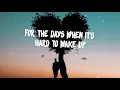 Justin Jesso & Nina Nesbitt - Let it Be Me (Lyrics)