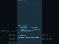 Pagination Parameters in WP - Query