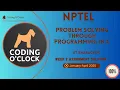 Problem Solving Through Programming In C Week 2 Assignment Solution January April 2025 IITKharagpur
