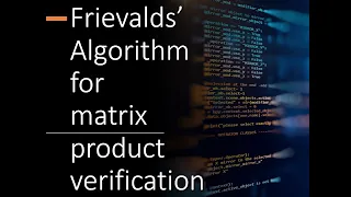 Freivalds Algorithm