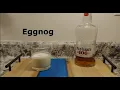 Eggnog contains alcohol