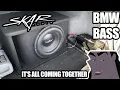 It s ALL coming together Cheap BASS upgrade in my BMW Skar SDR-12 bass package