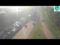 Crash closes I-77 North at Fleet Avenue in Cleveland