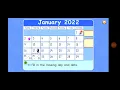 starfall calendar for January 2nd 2022 for the 2nd time