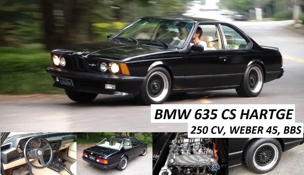 Garagem do Bellote TV: BMW 635 CS Hartge
