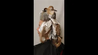 HIGHLIGTS FOR CURLY HAIR | FOILING | ASMR | SCK EDUCATION