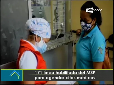 171 línea habilitada del MSP para agendar citas médicas