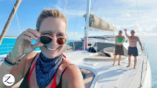 Our Pacific Crossing BEGINS! Adios USA! (our boat may never return 😳)