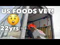 I pulled up on a US FOODS DRIVER and this happened 22yr Vet