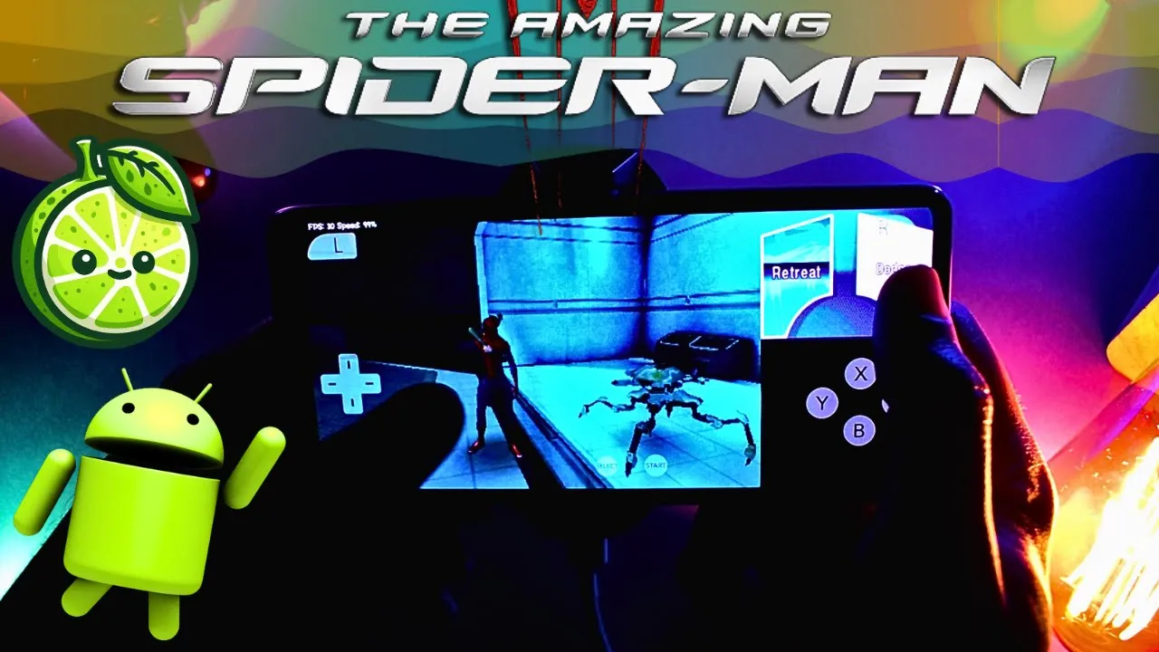 The amazing spider-man - Android Gameplay - Lime3DS Emulator