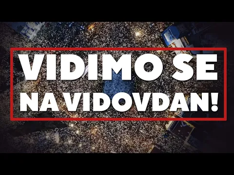 Video Thumbnail: UŽIVO | VIDIMO SE NA VIDOVDAN! | Beograd