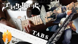 Download 【TABS】Black Clover OP1 - Haruka Mirai - Guitar Lesson with TABS【ブラッククローバー】 ハルカミライ MP3