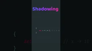 Rust shadowing
