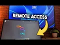 Kali Linux Remote Desktop To Windows 11 with XfreeRDP3