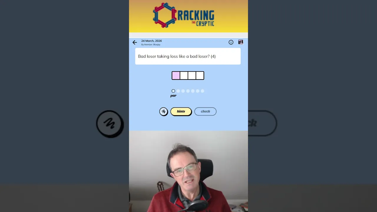 MinuteCryptic in a Minute - 24th March 2026 - OK OK!