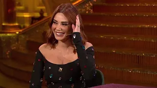 سيرين عبد النور تعلق على صورتها مع جورج وسوف في كليب كلام الناس أبلة فاهيتا 