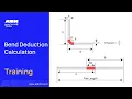 Bend Deduction Calculation