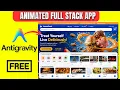 I Built Hosted a Premium Full Stack App for FREE Antigravity AI