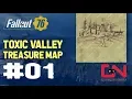Fallout 76 - Toxic Valley Treasure Map Location