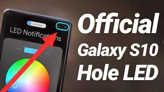 Update LED Notifications for Galaxy S10 \u0026 S10 Plus